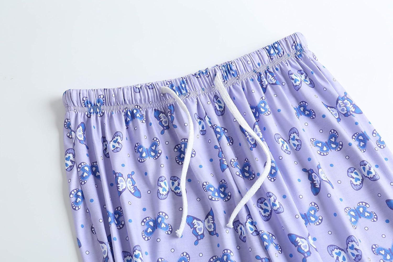 Women Pajamas Cute Christmas Bear Sleepwear Long Sleeve Stripes Loungewear