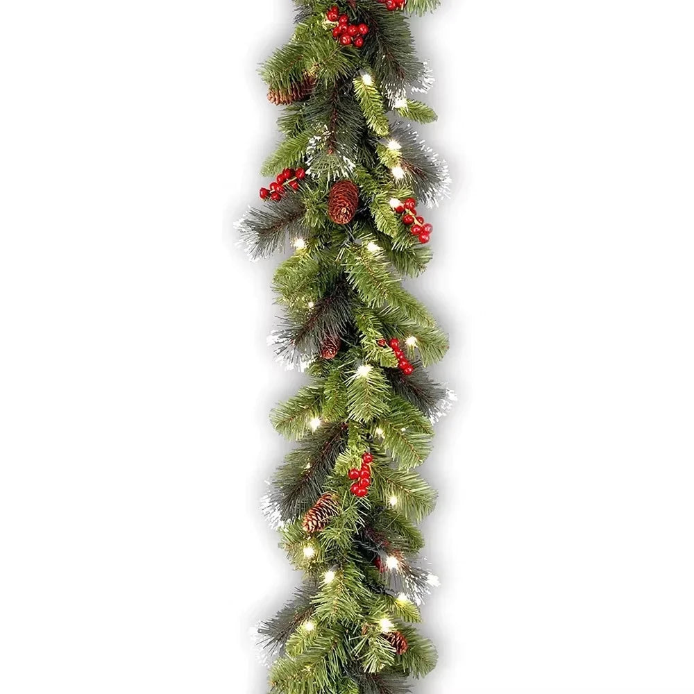 Christmas Wreath Xmas Tree Garland Decorations