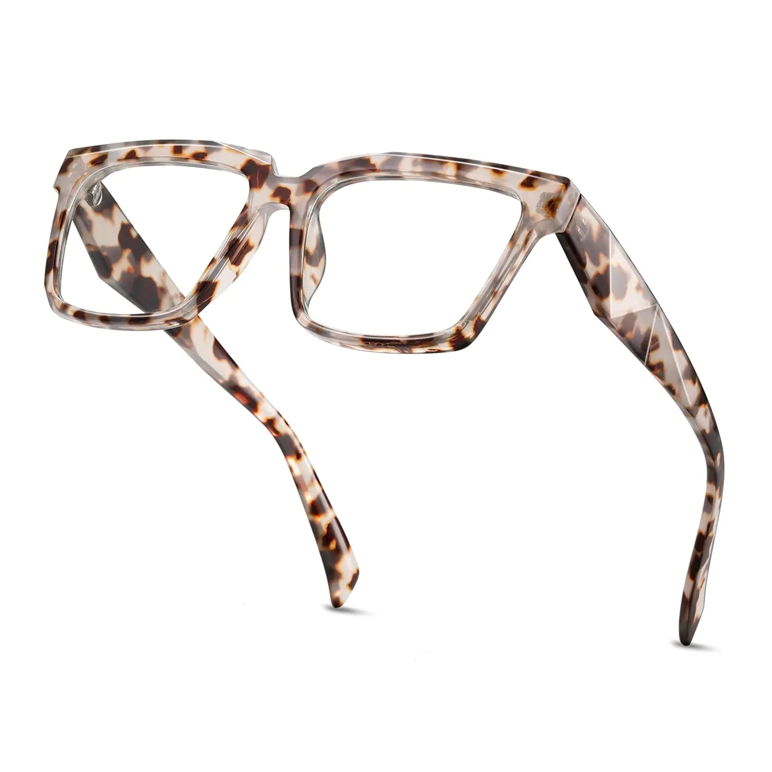 TIANYESY Blue light glasses for Women Men - Ideal for Work/Gaming/TV - Anti Eyestrain UV ProtectionBlocking screen glare (Grey Demi)