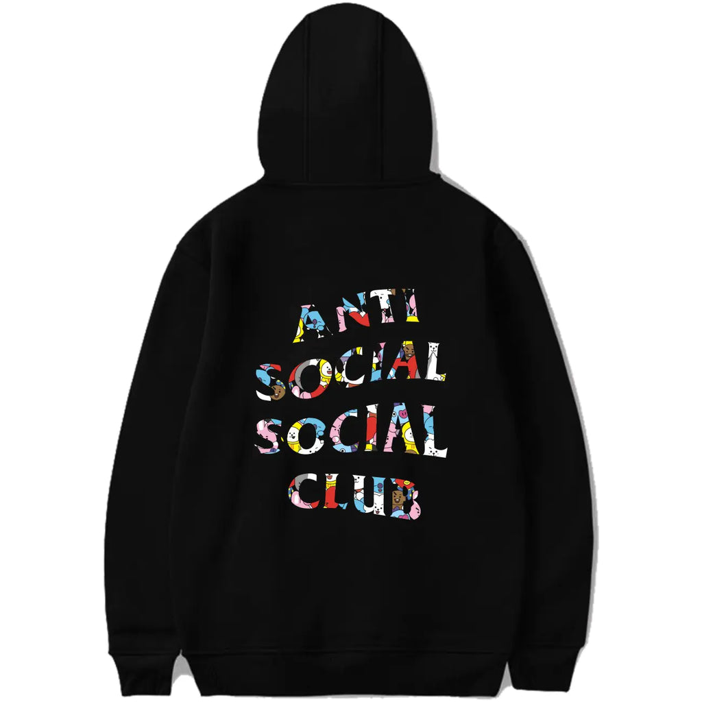 BTS Cartoon Style Hoodie and Merchandise Hoodie