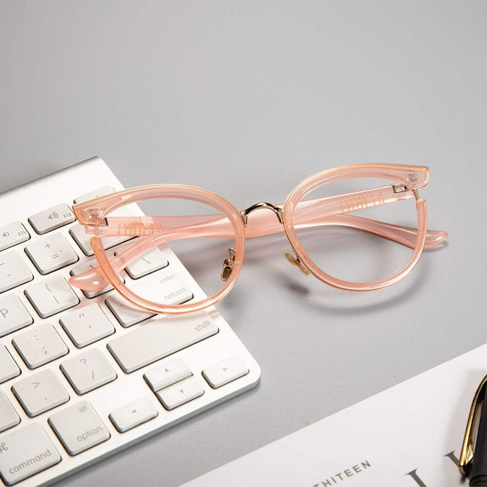 Eyeglass Frames for Women Nerd Glasses for Women Blue Light Blocking Glasses