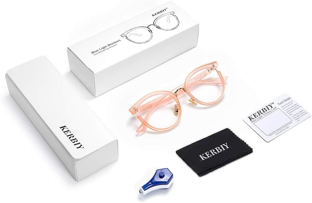 Eyeglass Frames for Women Nerd Glasses for Women Blue Light Blocking Glasses