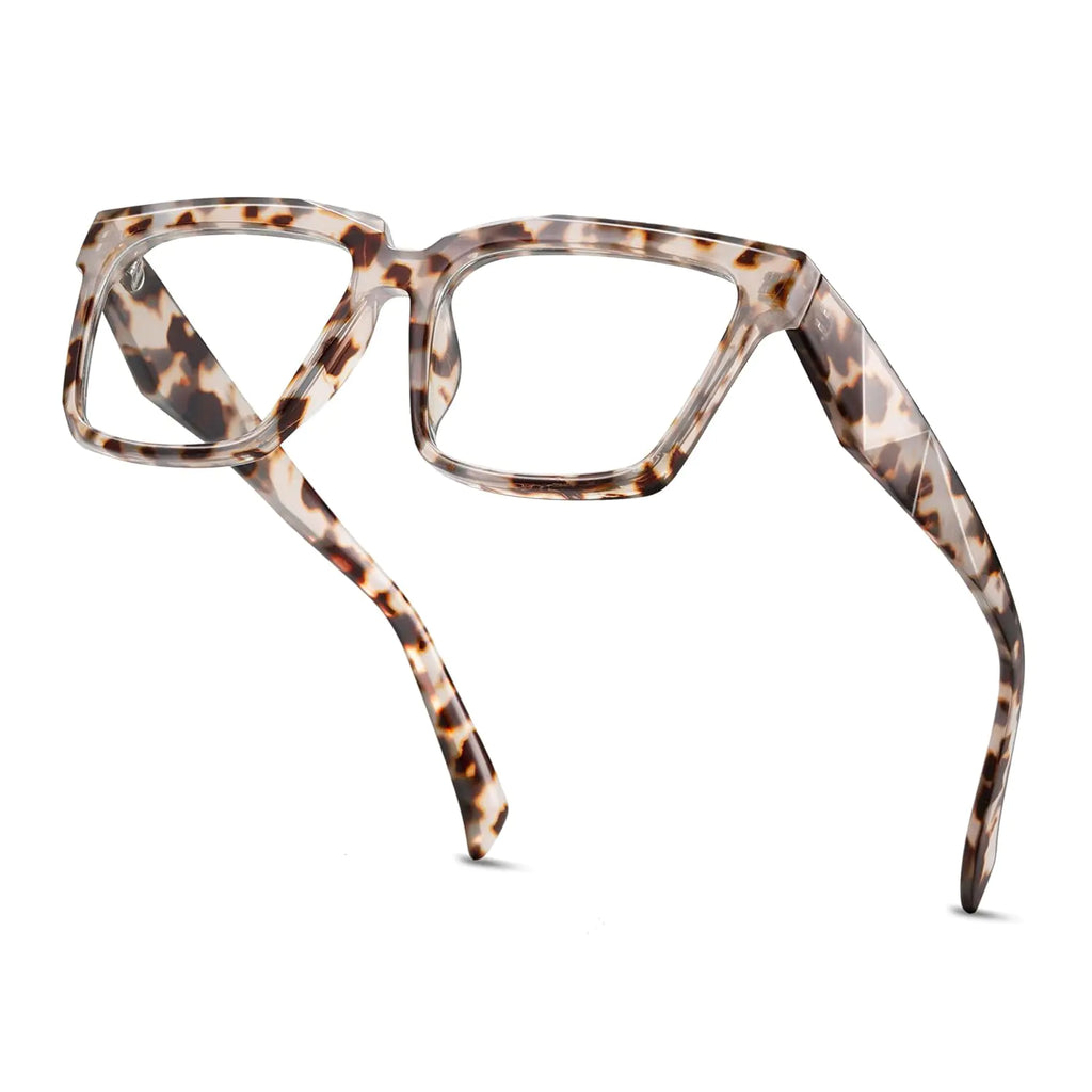 TIANYESY Blue light glasses for Women Men - Ideal for Work/Gaming/TV - Anti Eyestrain UV ProtectionBlocking screen glare (Grey Demi)