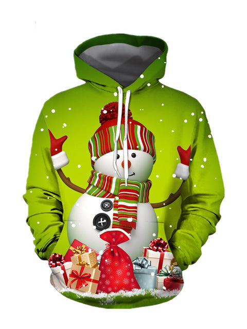 Funny 3D Unisex Christmas Sweater Pullover Lovers Clothing